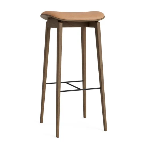 NORR11 NY11 Barstol H75 cm Lys Røget Egetrá/Camel 21004