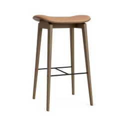 NORR11 NY11 Barstol H65 cm Lys Røget Egetrá/Camel 21004