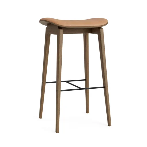 NORR11 NY11 Barstol H65 cm Lys Røget Egetrá/Camel 21004