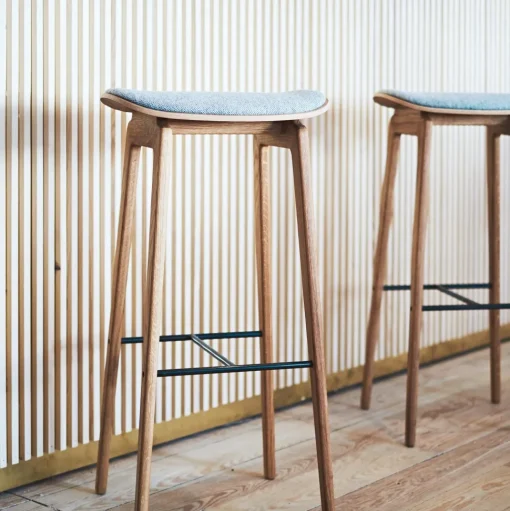 NORR11 NY11 Barstol H75 cm Lys Røget Egetrá