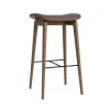 NORR11 NY11 Barstol H65 cm Lys Røget Egetrá/Dark Brown 21001