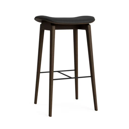 NORR11 NY11 Barstol H65 cm Mørk Røget Egetrá/Black 41599