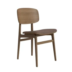 NORR11 NY11 Spisebordsstol Lys Røget Egetrá/Dark Brown 21001