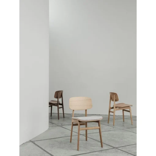 NORR11 NY11 Spisebordsstol Mørk Røget Egetrá/Black 41599