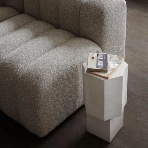 NORR11 Quartz Sidebord Chalk
