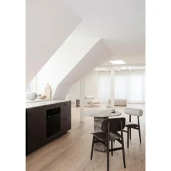 NORR11 Totem Spisebordsstol Polstret Dark Smoked/Terra Lime 20365