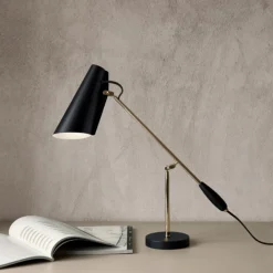 Northern Birdy Bordlampe Sort