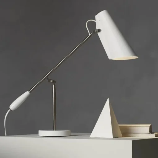 Northern Birdy Bordlampe Hvid