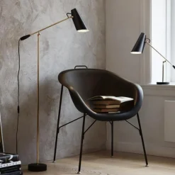 Northern Birdy Gulvlampe Hvid