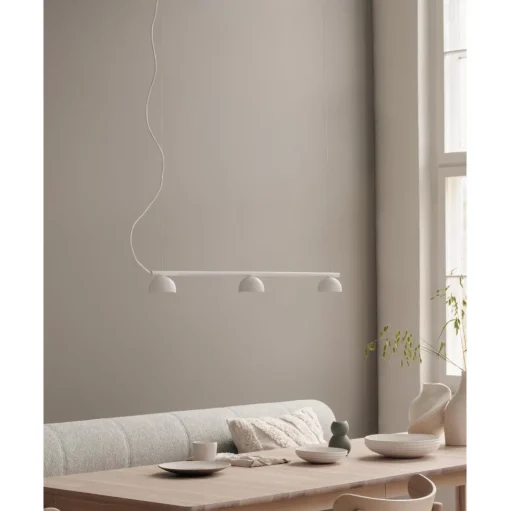 Northern Blush Rail 5 Pendel Mat Hvid