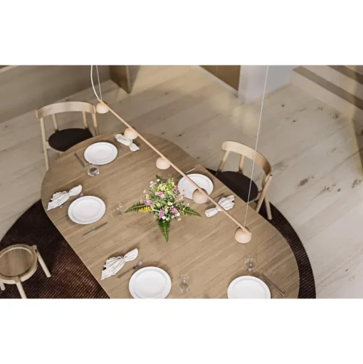 Northern Blush Rail 5 Pendel Varm Beige