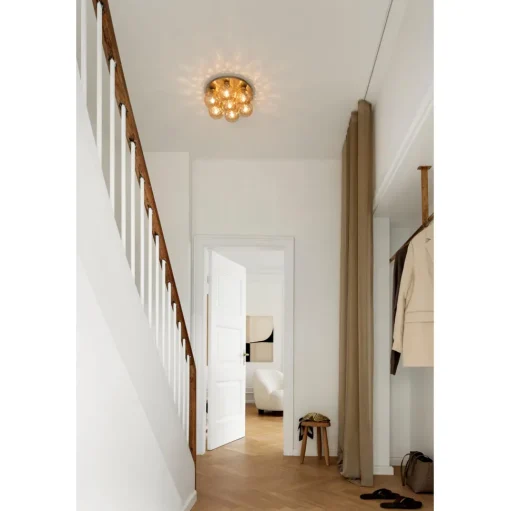 Nuura Apiales 7 Loftlampe Børstet Messing/Guld