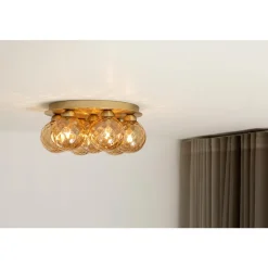 Nuura Apiales 7 Loftlampe Børstet Messing/Guld