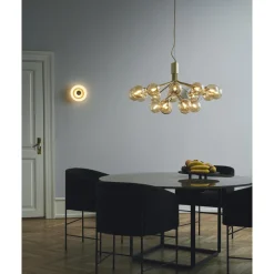 Nuura Blossi VáglampeØ23 Nordisk Guld & Opal