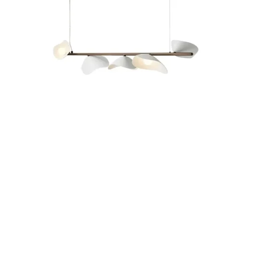 Nuura Florii 5 Linear Pendel Mørk Bronze/Hvid