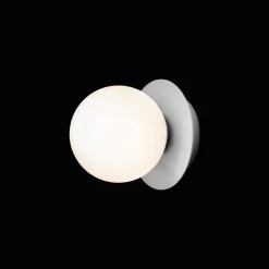 Nuura Liila 1 Vág/Loftlampe Lille Sølv/Opal