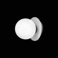 Nuura Liila 1 Vág/Loftlampe Lille Sølv/Opal