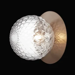 Nuura Liila 1 Vág/Loftlampe Stor Mørk Bronze/Klar