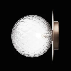 Nuura Liila 1 Vág/Loftlampe Stor Mørk Bronze/Klar