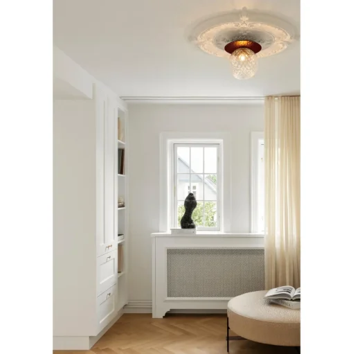 Nuura Liila 1 Vág/Loftlampe Stor Mørk Bronze/Klar