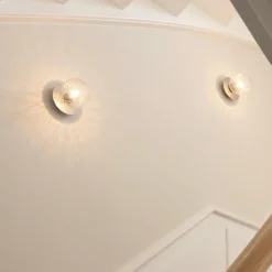 Nuura Liila 1 Vág/Loftlampe Lille Sølv/Optic Klar