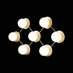 Nuura Liila 7 Vág/Loftlampe Opal Hvid