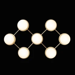 Nuura Liila 7 Vág/Loftlampe Opal Hvid