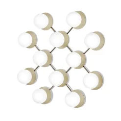 Nuura Liila 12 Vág/Loftlampe Opal