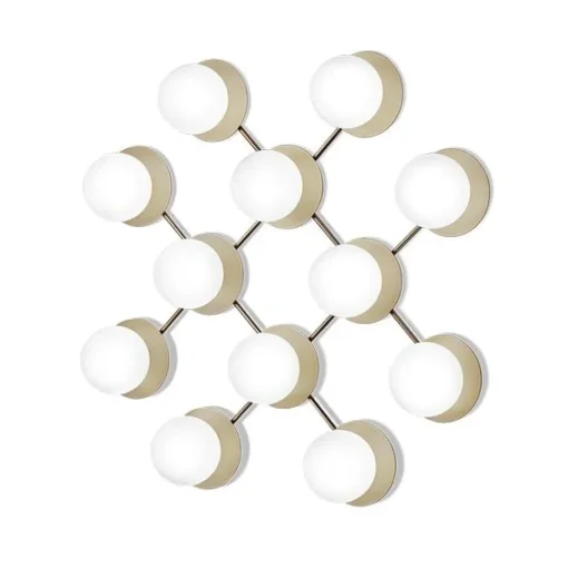 Nuura Liila 12 Vág/Loftlampe Opal