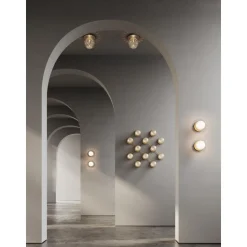 Nuura Liila 12 Vág/Loftlampe Opal