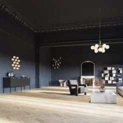 Nuura Liila 12 Vág/Loftlampe Opal