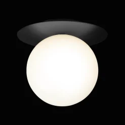 Nuura Liila 1 Vág/Loftlampe Stor Sort/Opal