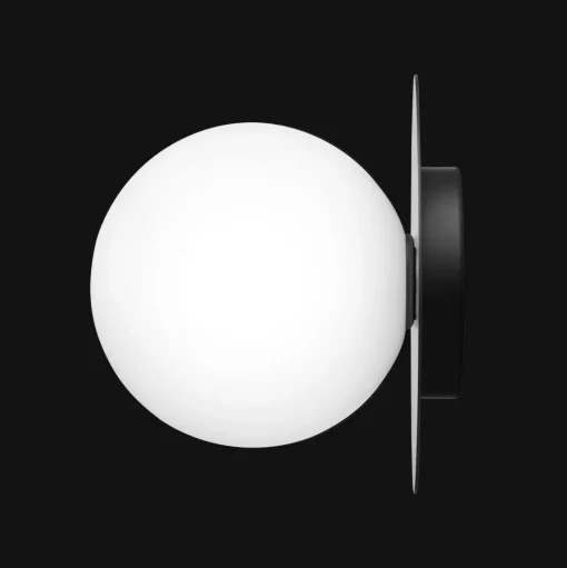 Nuura Liila 1 Vág/Loftlampe Stor Sort/Opal