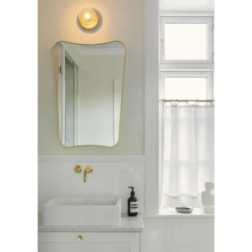 Nuura Liila 1 Vág/Loftlampe Lille Guld/Optic Klar