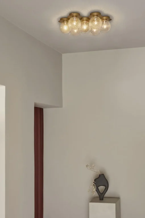 Nuura Liila Star Vág/Loftlampe Optic Klar