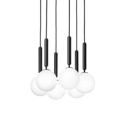 Nuura Miira 6 Pendel Lille Opal Hvid