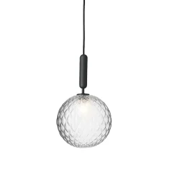 Nuura Miira 1 Pendel Rock Grey & Klar Stor