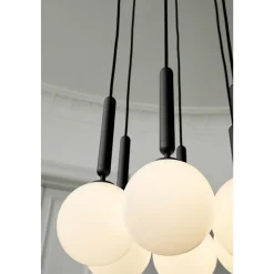 Nuura Miira 6 Pendel Stor Opal Hvid