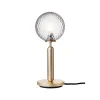 Nuura Miira Bordlampe Messing/Optic Klar