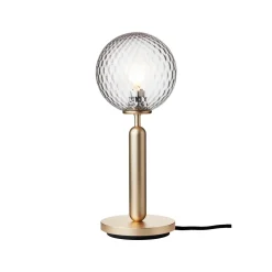 Nuura Miira Bordlampe Messing/Optic Klar