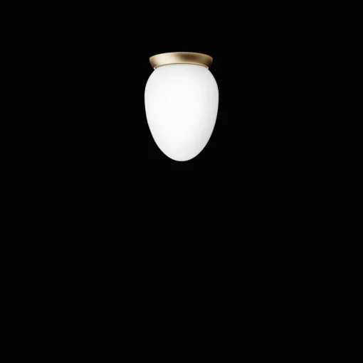 Nuura Rizzatto 171 Loftlampe Satin Messing/Opal