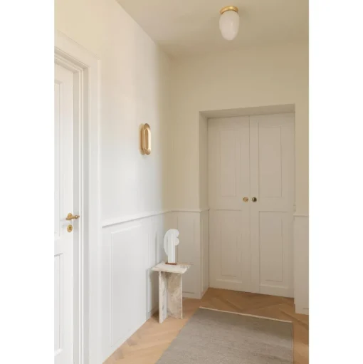 Nuura Rizzatto 171 Loftlampe Satin Messing/Opal