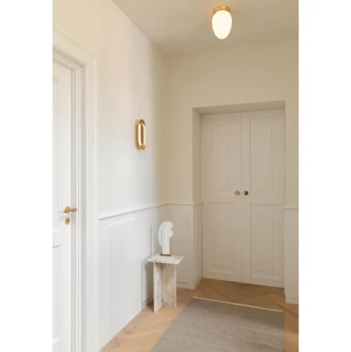 Nuura Rizzatto 171 Loftlampe Satin Messing/Opal