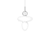 Nuura Rizzatto 43 Pendel Satin Sølv/Opal