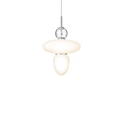 Nuura Rizzatto 43 Pendel Satin Sølv/Opal