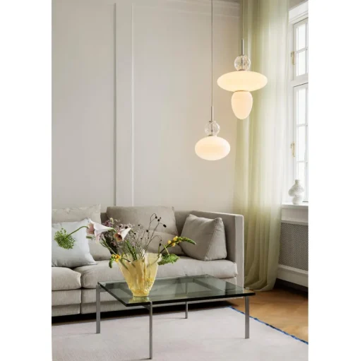 Nuura Rizzatto 43 Pendel Satin Sølv/Opal