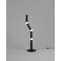 Oblure LIGHTBONE Gulvlampe Sort Eg