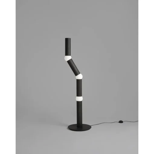 Oblure LIGHTBONE Gulvlampe Sort Eg