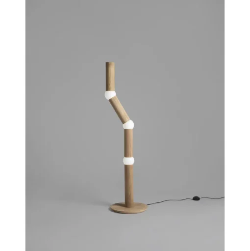 Oblure LIGHTBONE Gulvlampe Natural Eg