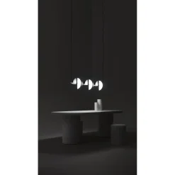 Oblure TRAPEZE Triplette Pendel 152,2x28 cm Sort